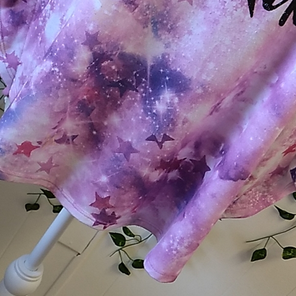 JUSTICE GIRLS 18/20 SPARKLE BATWING TOP - Picture 10 of 10